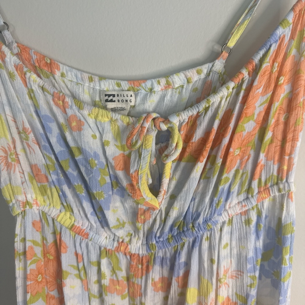 Billabong Floral Midi Dress - Multicolor - Picture 3 of 8
